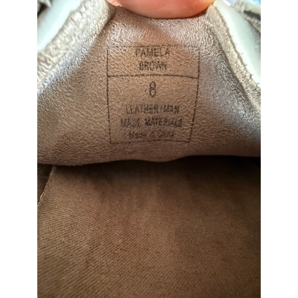 Women’s Shu Shop Pamela Sneakers Sz. 8 Brown - Picture 6 of 7